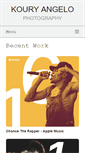 Mobile Screenshot of kouryangelo.com